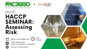 HACCP seminar, by Produco Food Safety Specialists. 24 November 2023